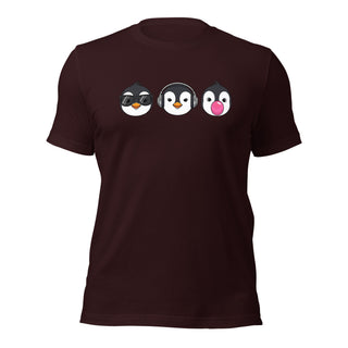 See No Evil Penguins Unisex T-Shirt