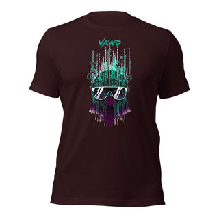 Neon Data Penguin Unisex T-Shirt