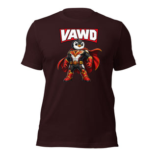 Superhero Penguin Unisex T-Shirt Design