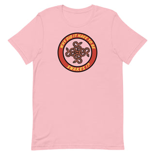 Why Did It Have To Be Snakes? Unisex t-shirt