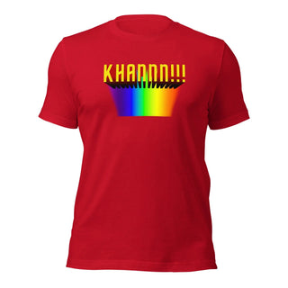 a red t - shirt with the words kannnu on it
