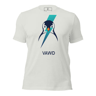 Lightning Penguin Tee – Iconic Glam Rock Inspired T-Shirt