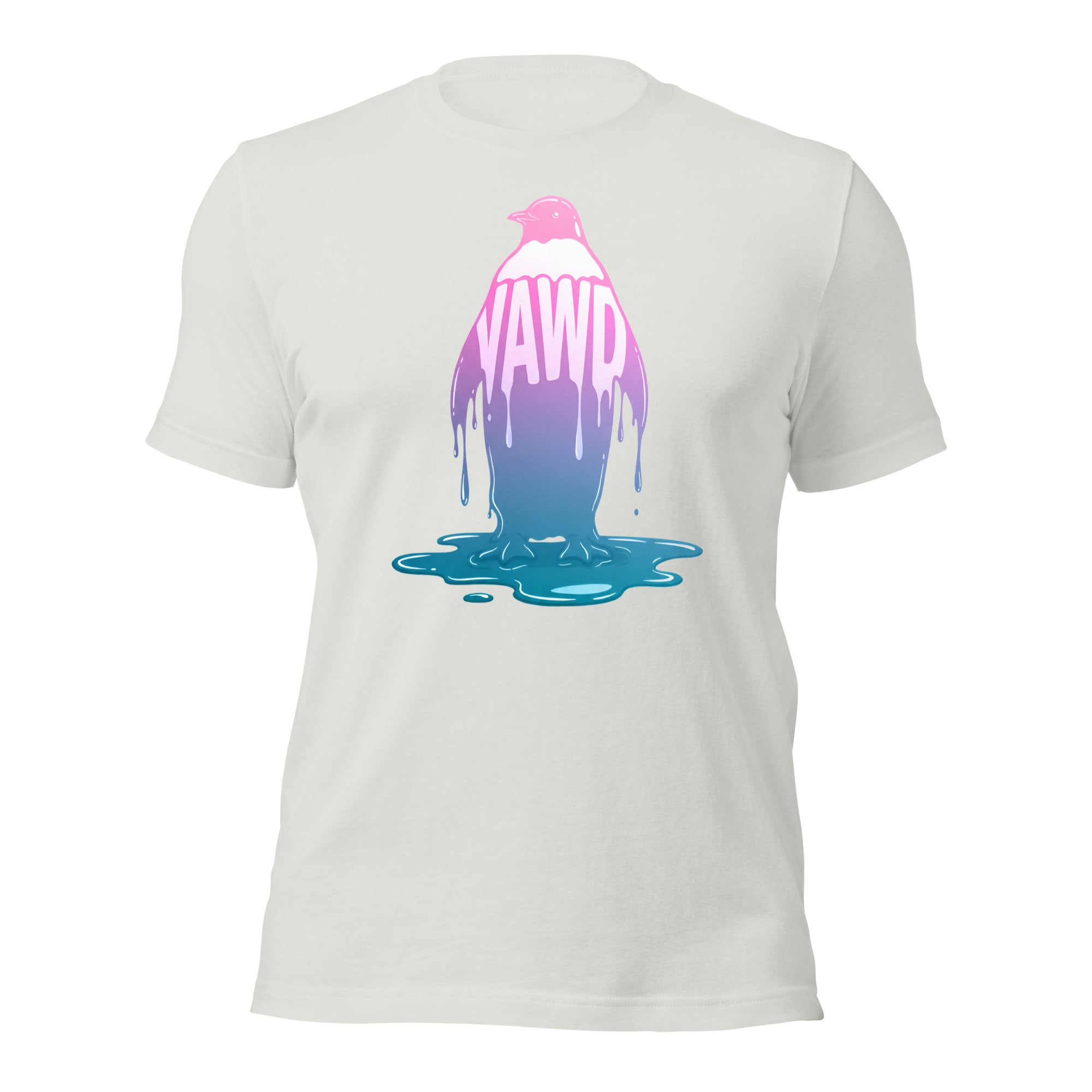 Melting Penguin Unisex t-shirt