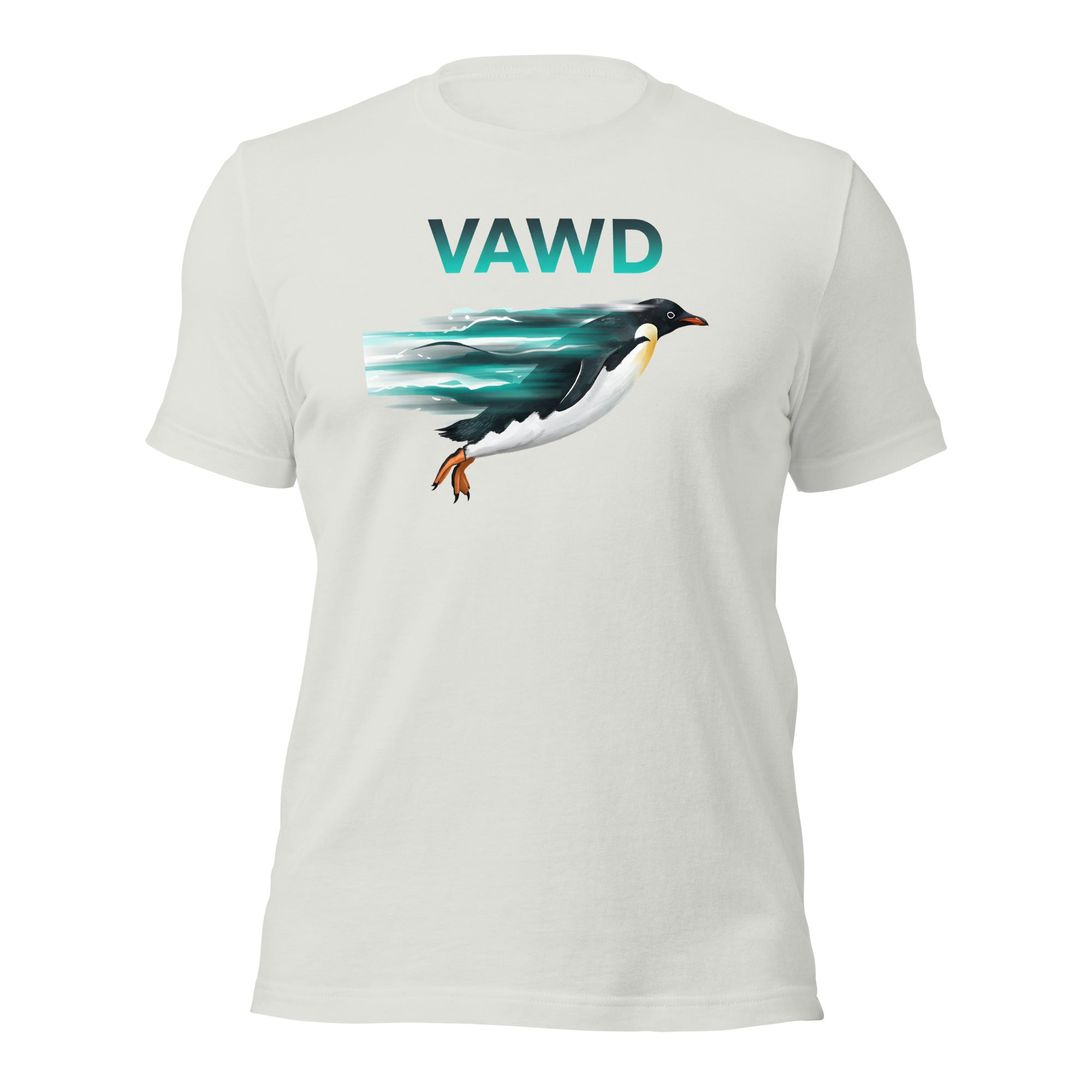 Dynamic Penguin Unisex t-shirt