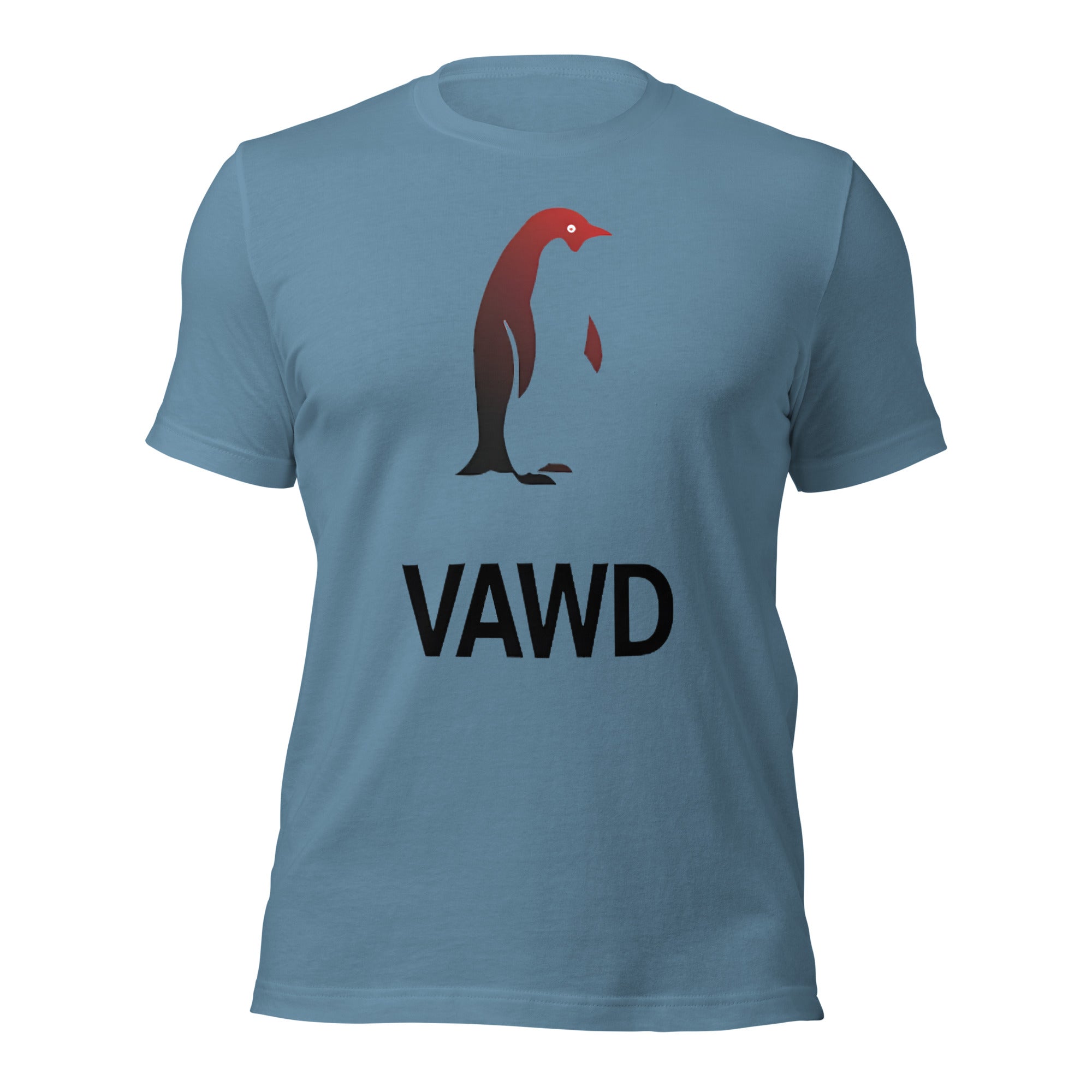 Minimalist Gradient Penguin Unisex t-shirt