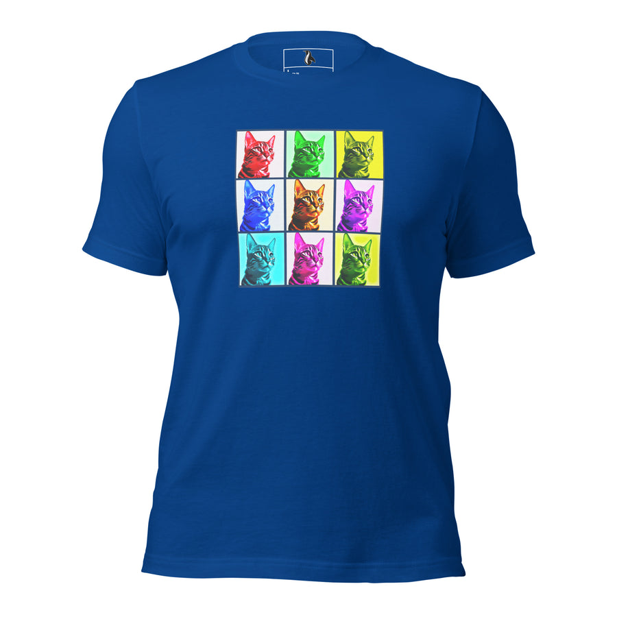 Warhol Cats Unisex t-shirt