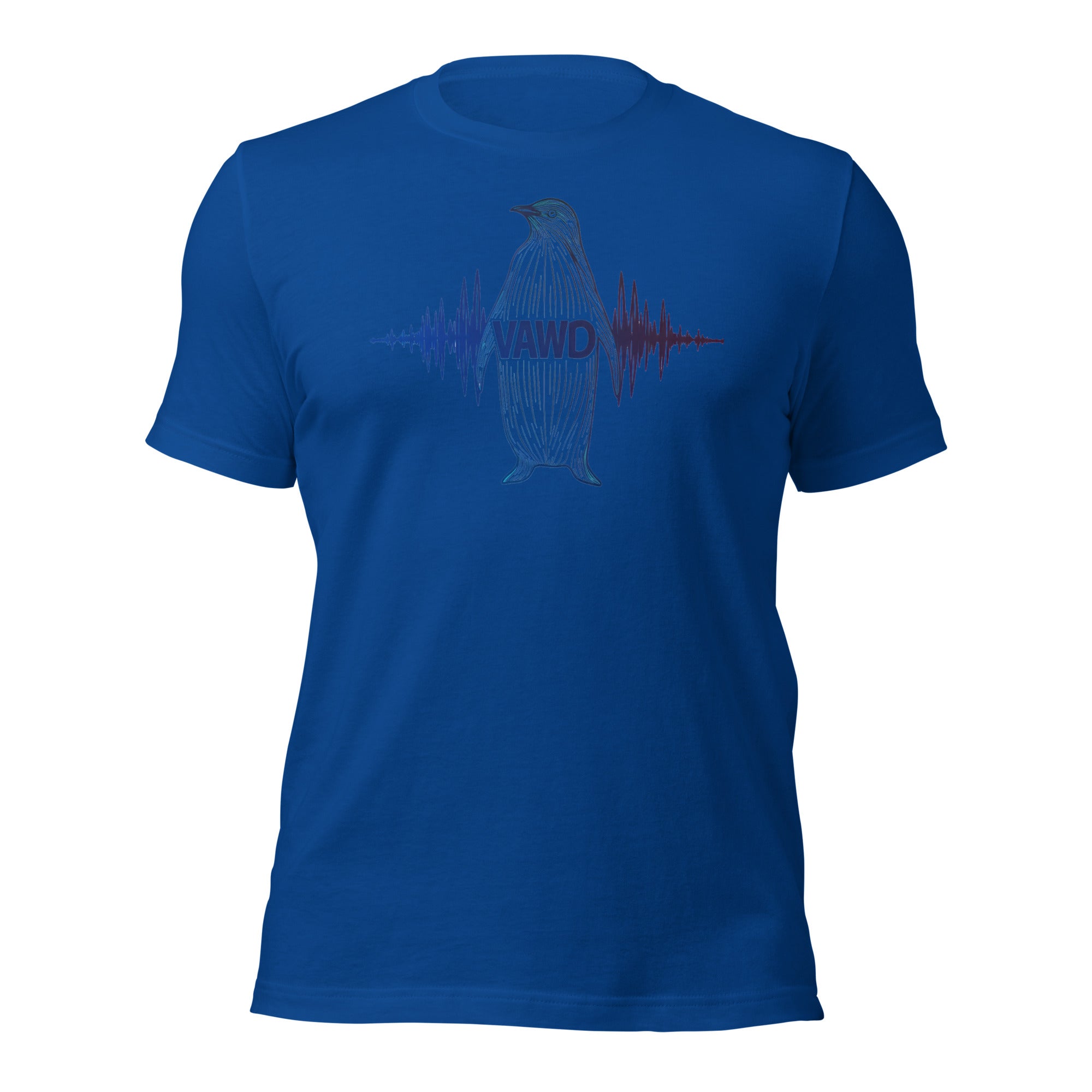 Soundwave Penguin Unisex t-shirt