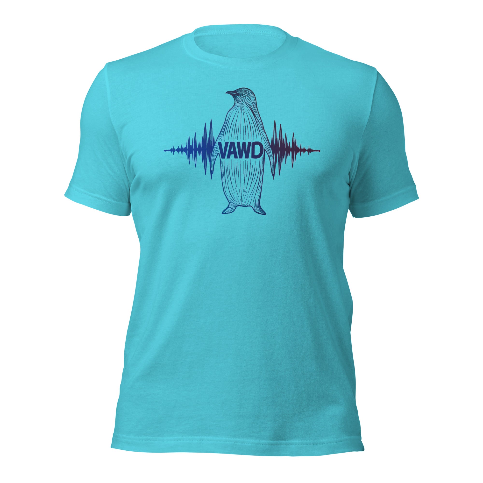 Soundwave Penguin Unisex t-shirt