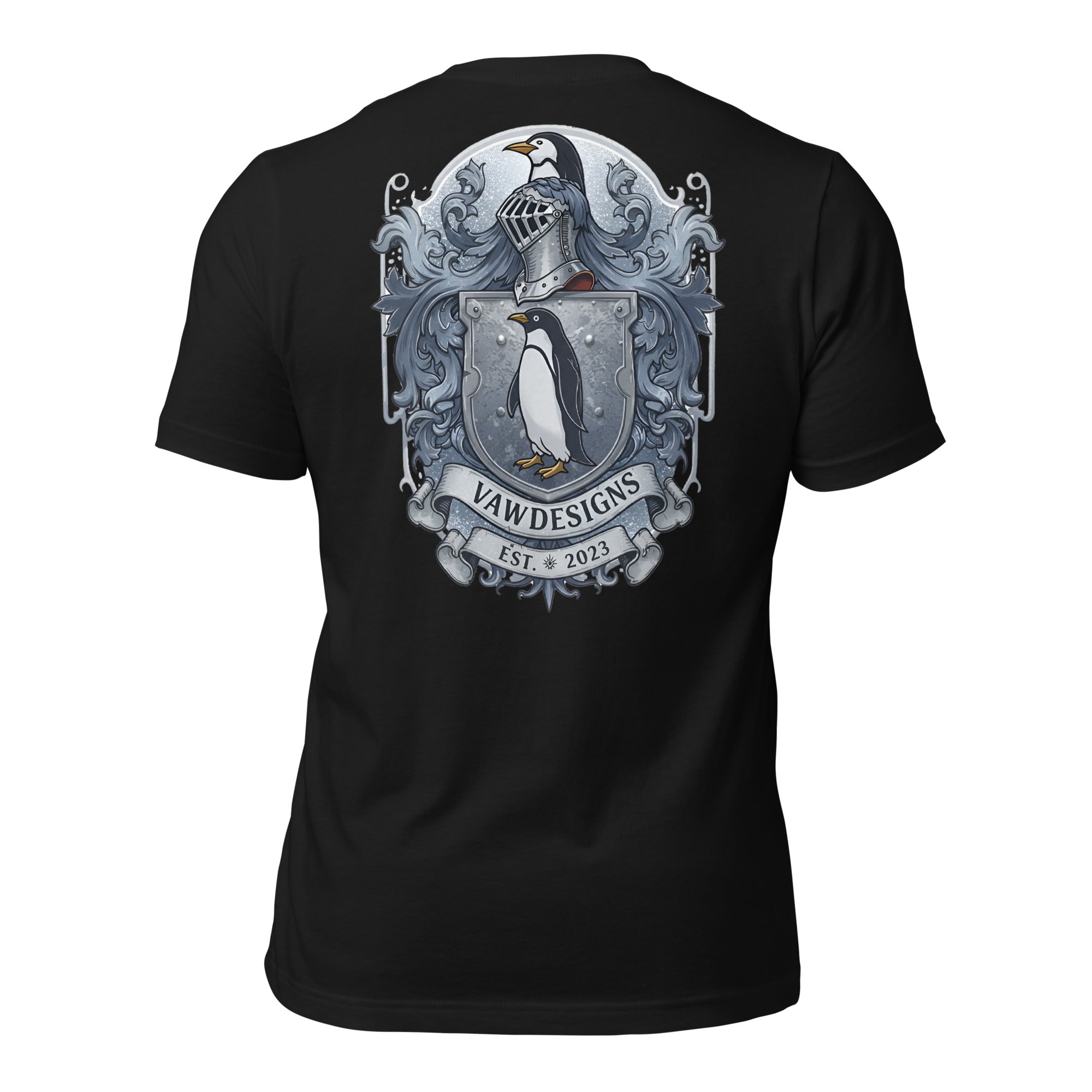 Shield Penguin Unisex t-shirt