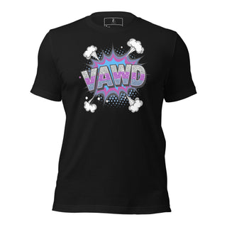 Pop Art Comic Logo Tee – Comic Book Style Graphic T-Shirt