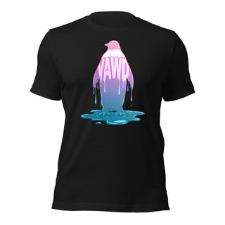 Melting Penguin Unisex t-shirt
