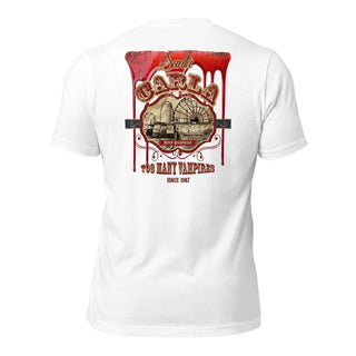 Santa Carla Unisex t-shirt (Back)