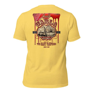 Santa Carla Unisex t-shirt (Back)