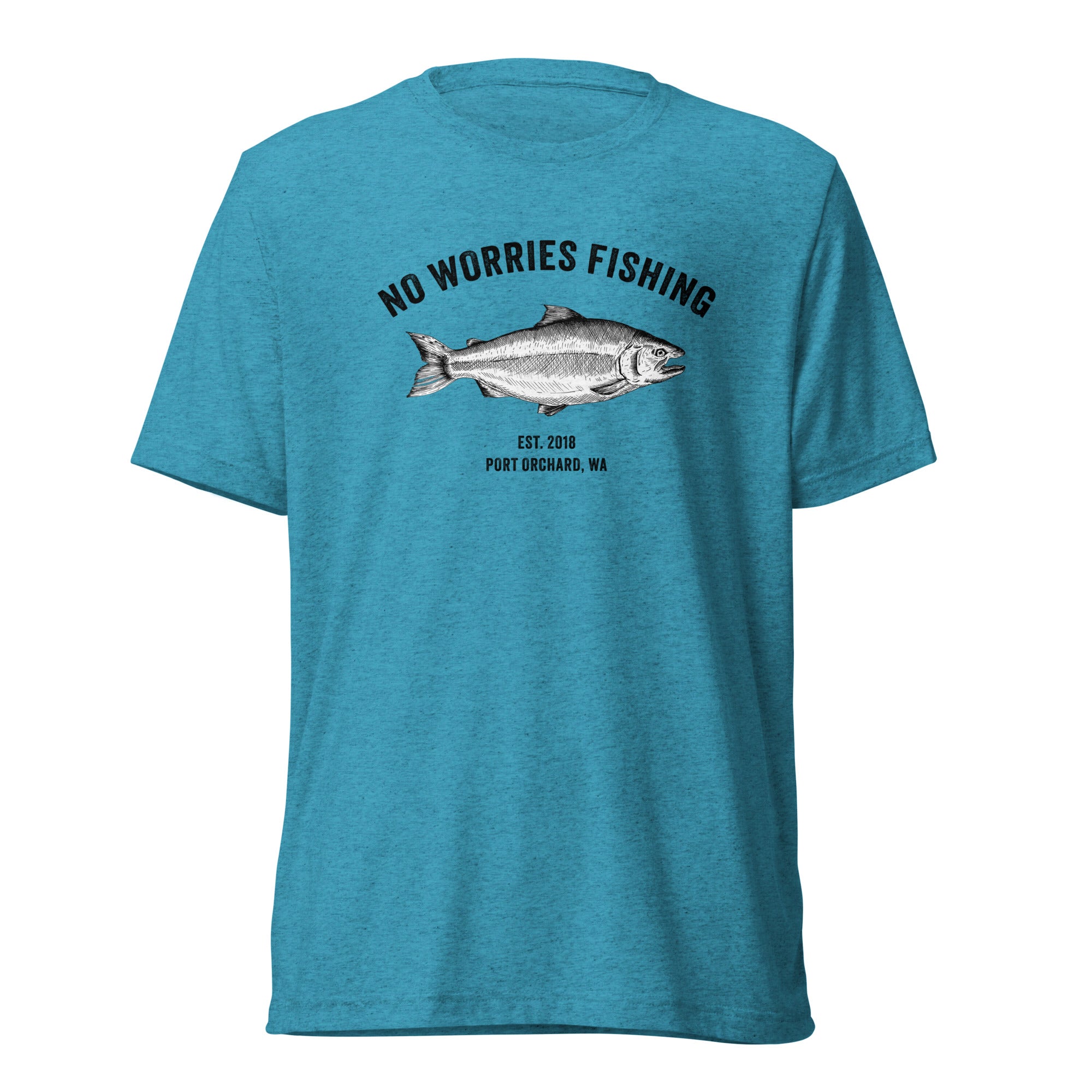No Worries Fishing Short sleeve t-shirt