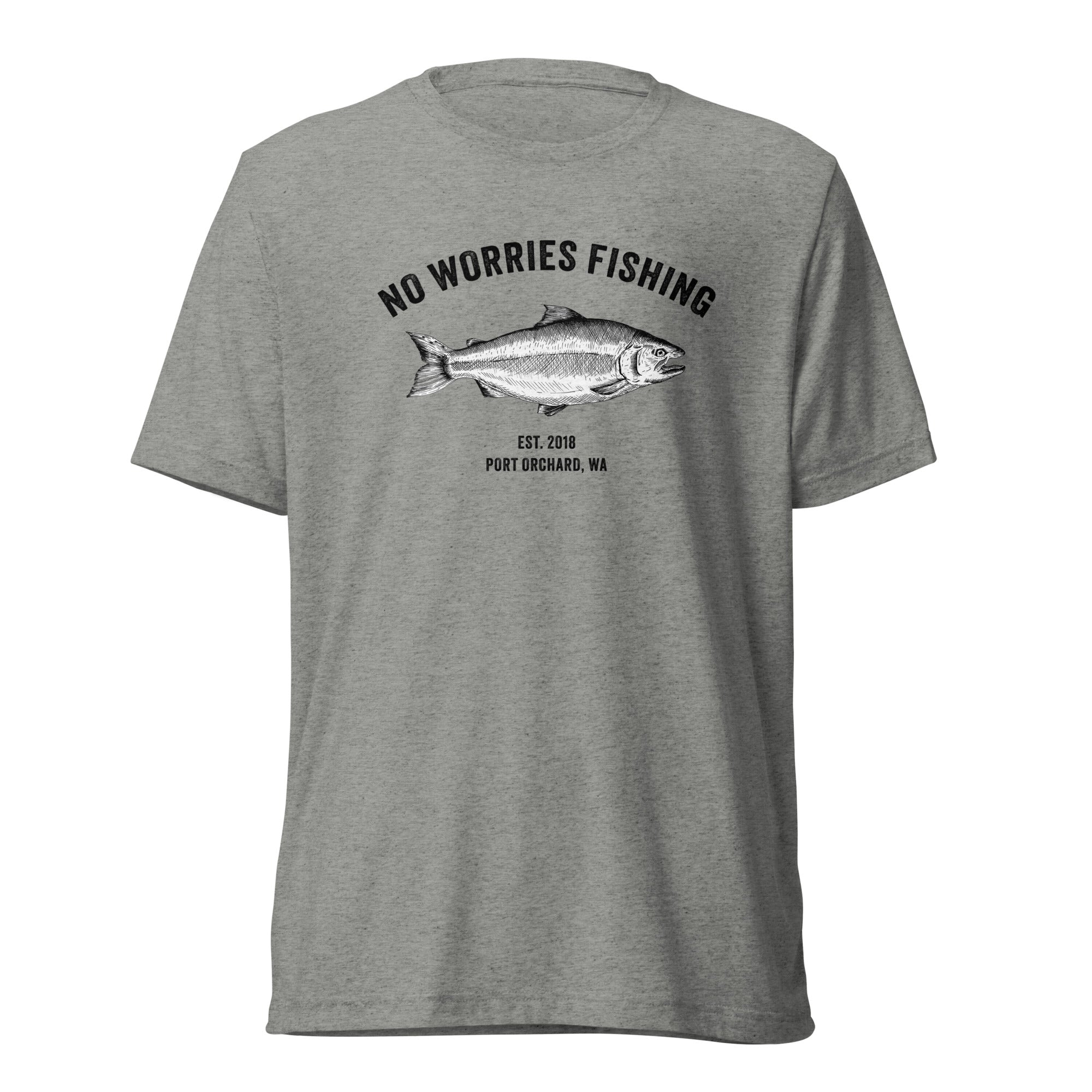No Worries Fishing Short sleeve t-shirt