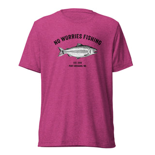 No Worries Fishing Short sleeve t-shirt