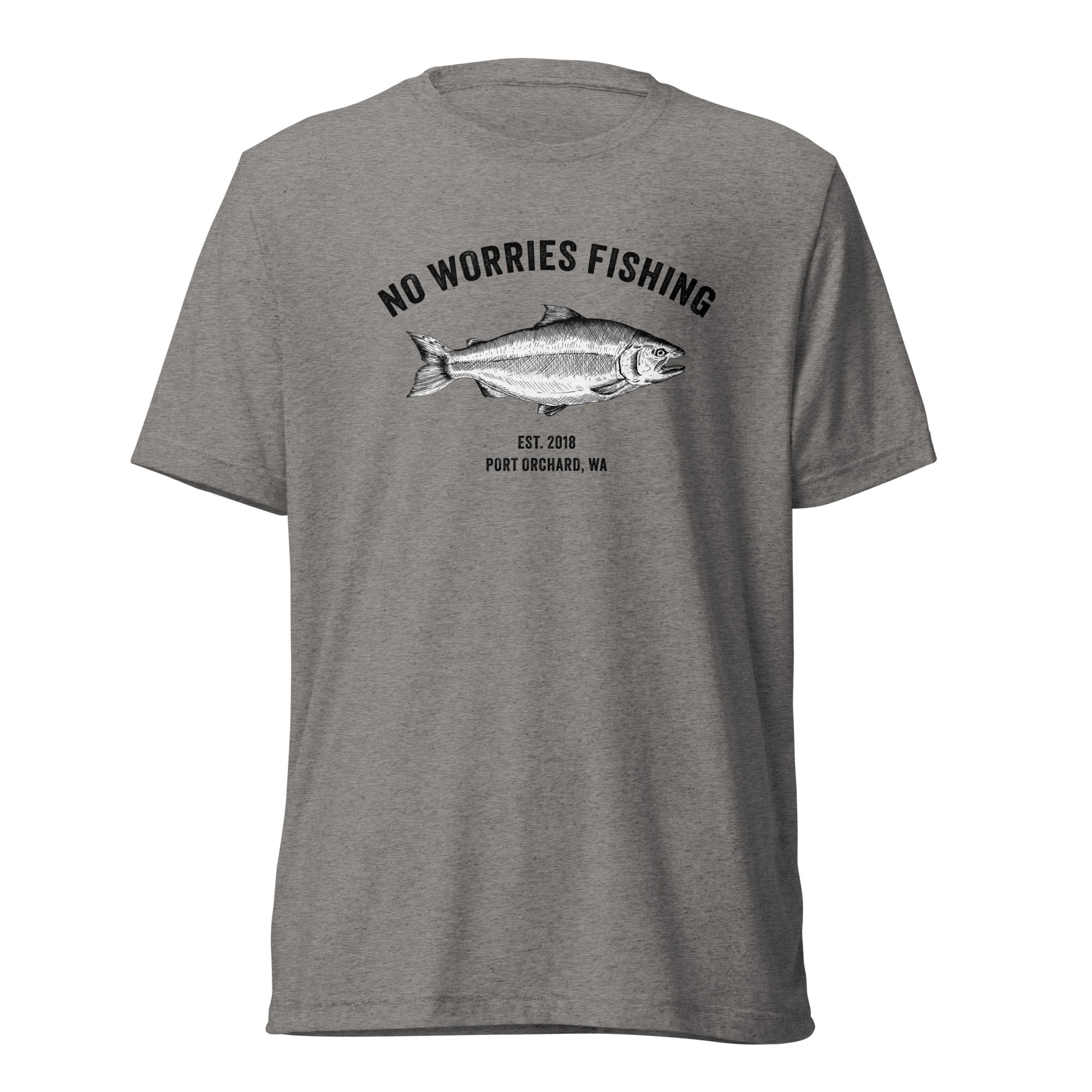 No Worries Fishing Short sleeve t-shirt