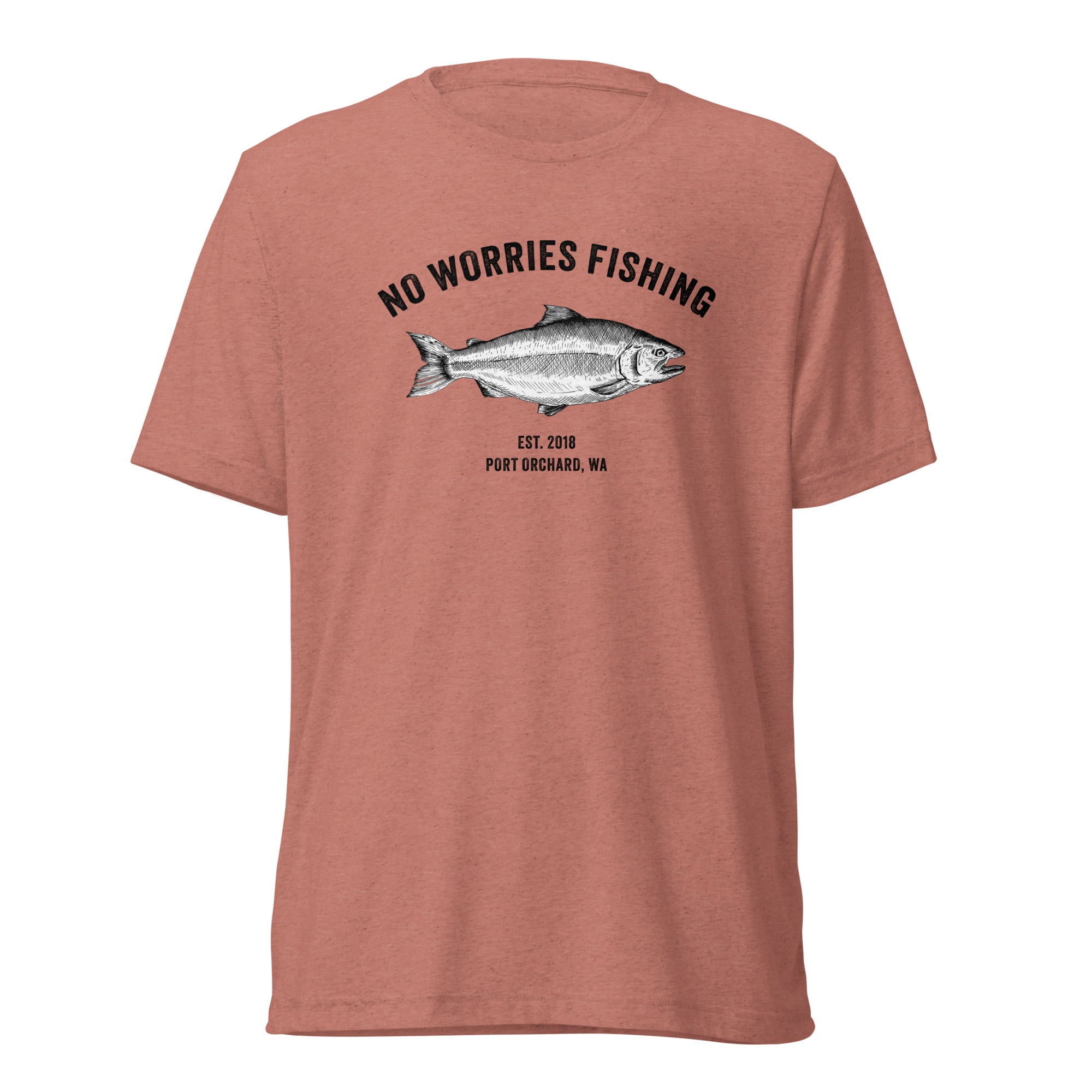 No Worries Fishing Short sleeve t-shirt