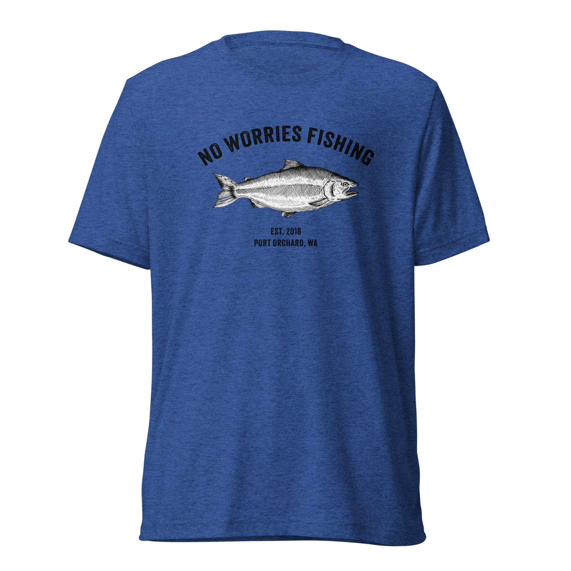 No Worries Fishing Short sleeve t-shirt