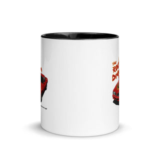 The Red Dragon Mug with Color Inside