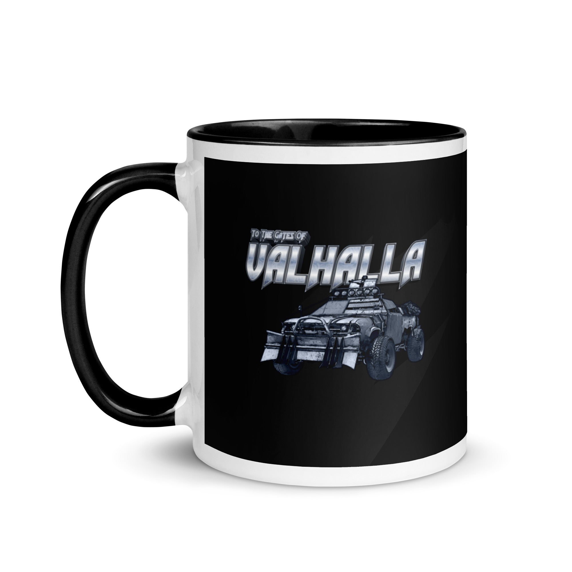 To The Gates of Valhalla Mug with Color Inside