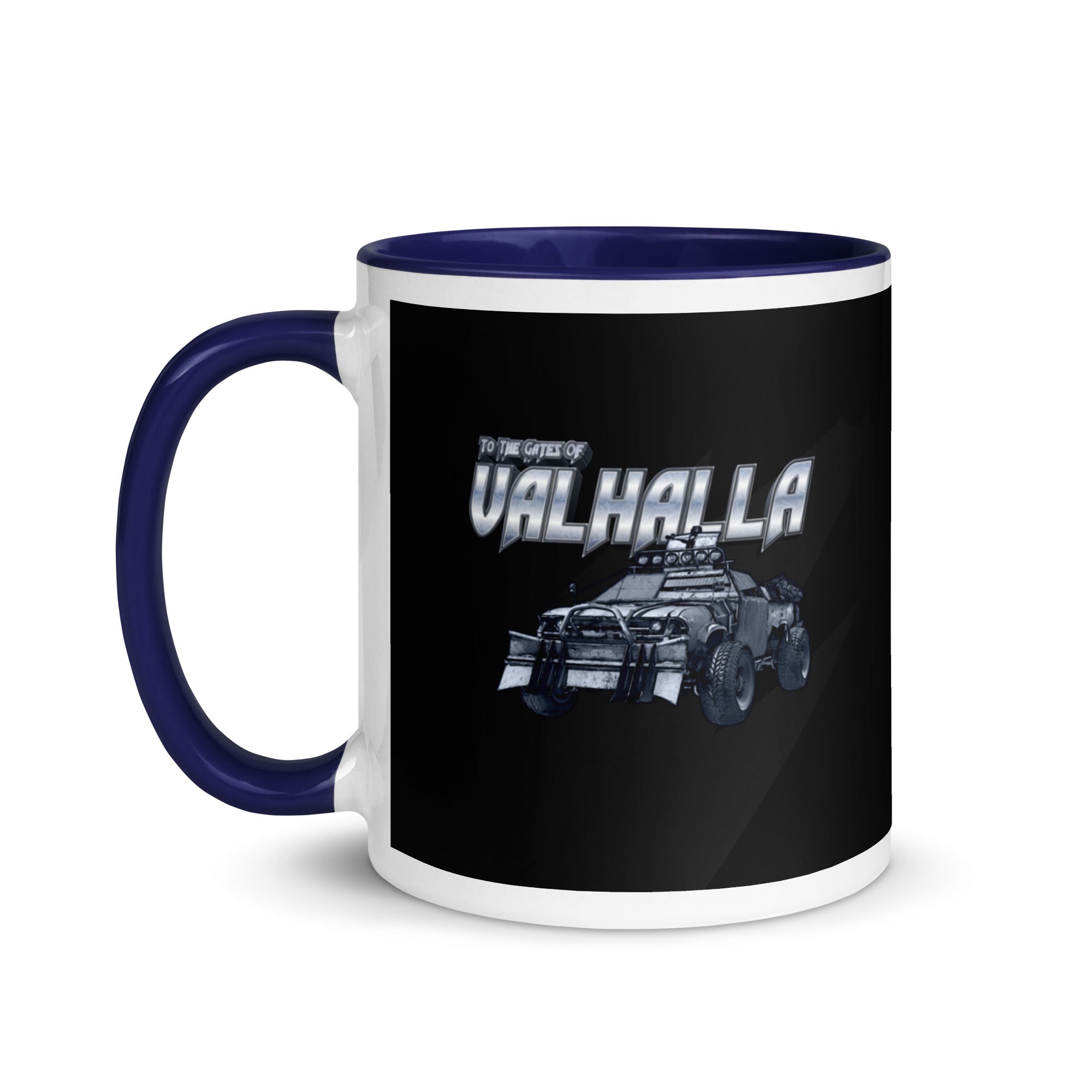 To The Gates of Valhalla Mug with Color Inside