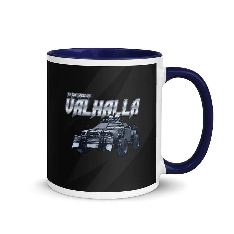 To The Gates of Valhalla Mug with Color Inside