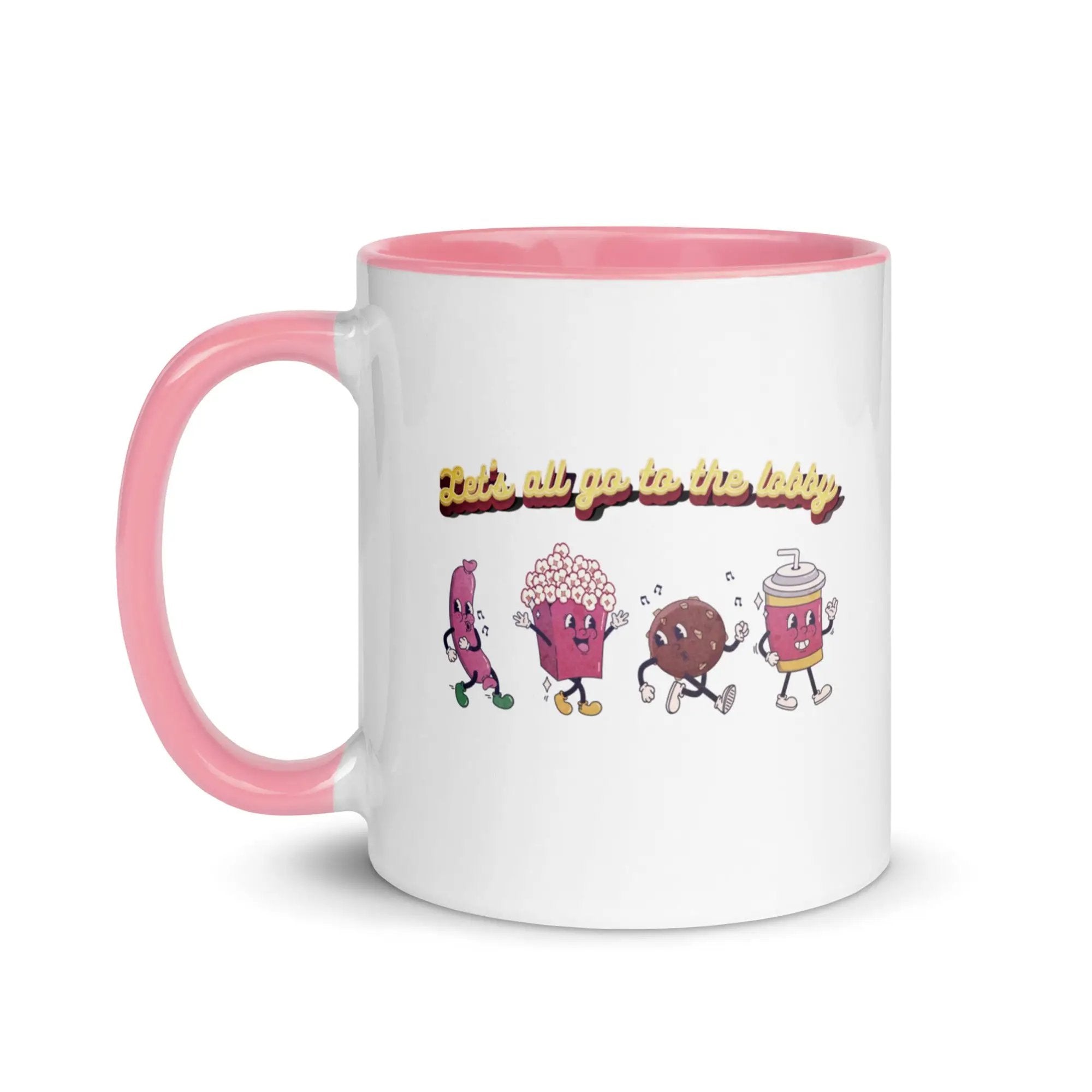 Let's All Go To The Lobby Mug with Color Inside