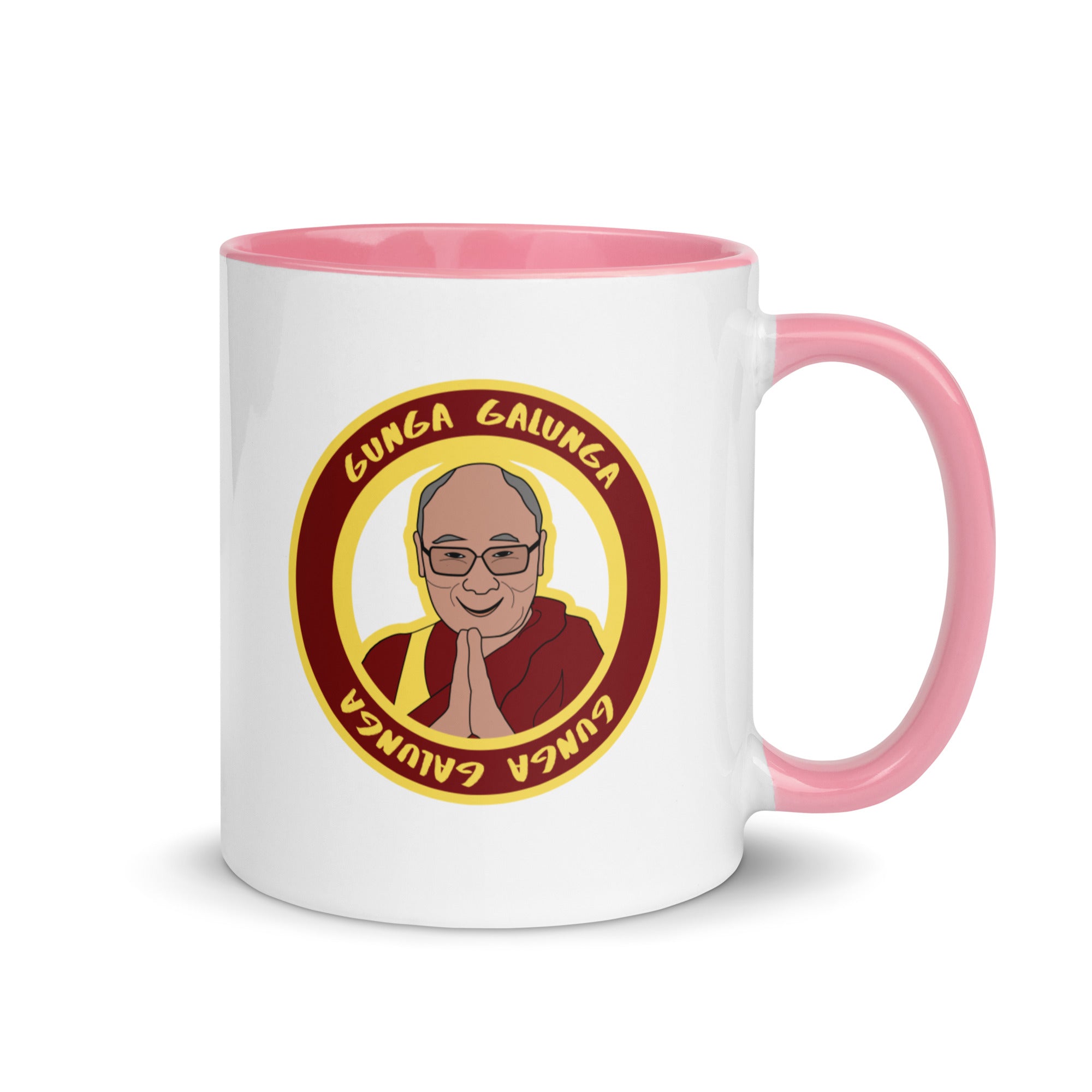 The Dali Lama Himself Mug with Color Inside