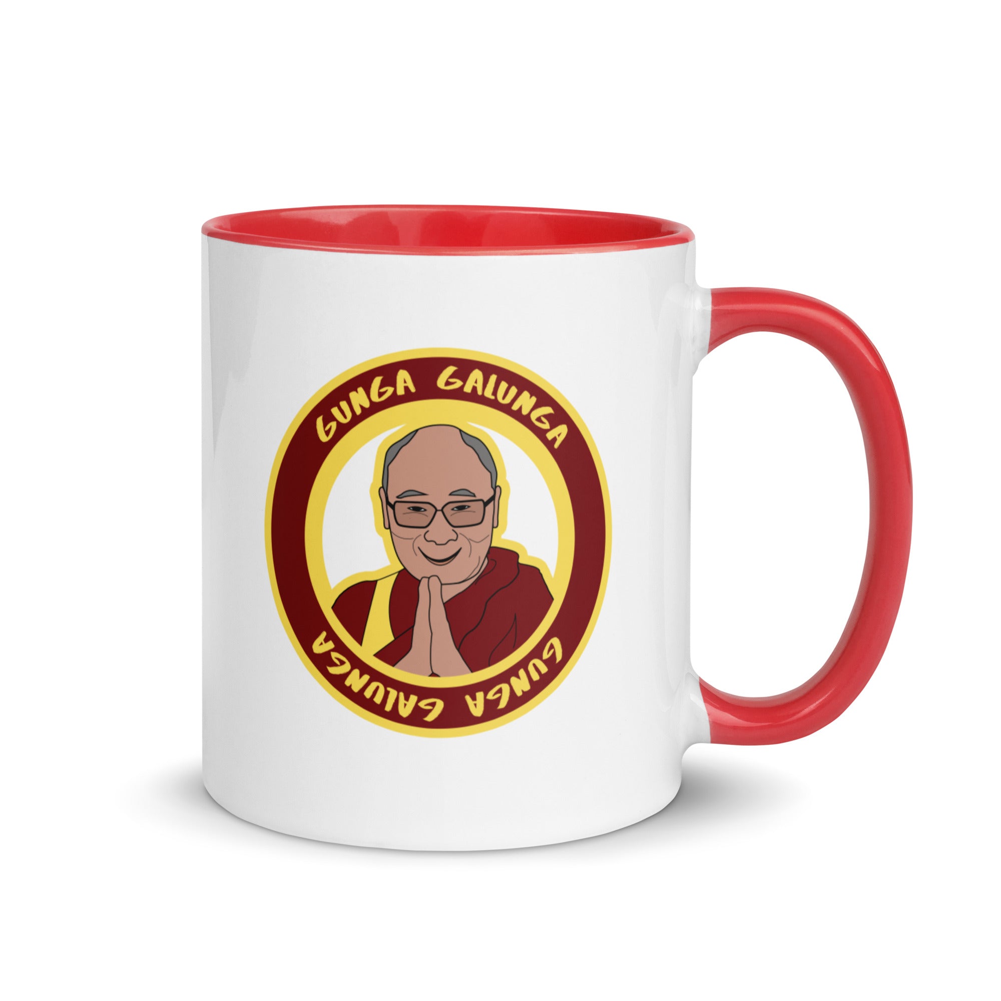 The Dali Lama Himself Mug with Color Inside