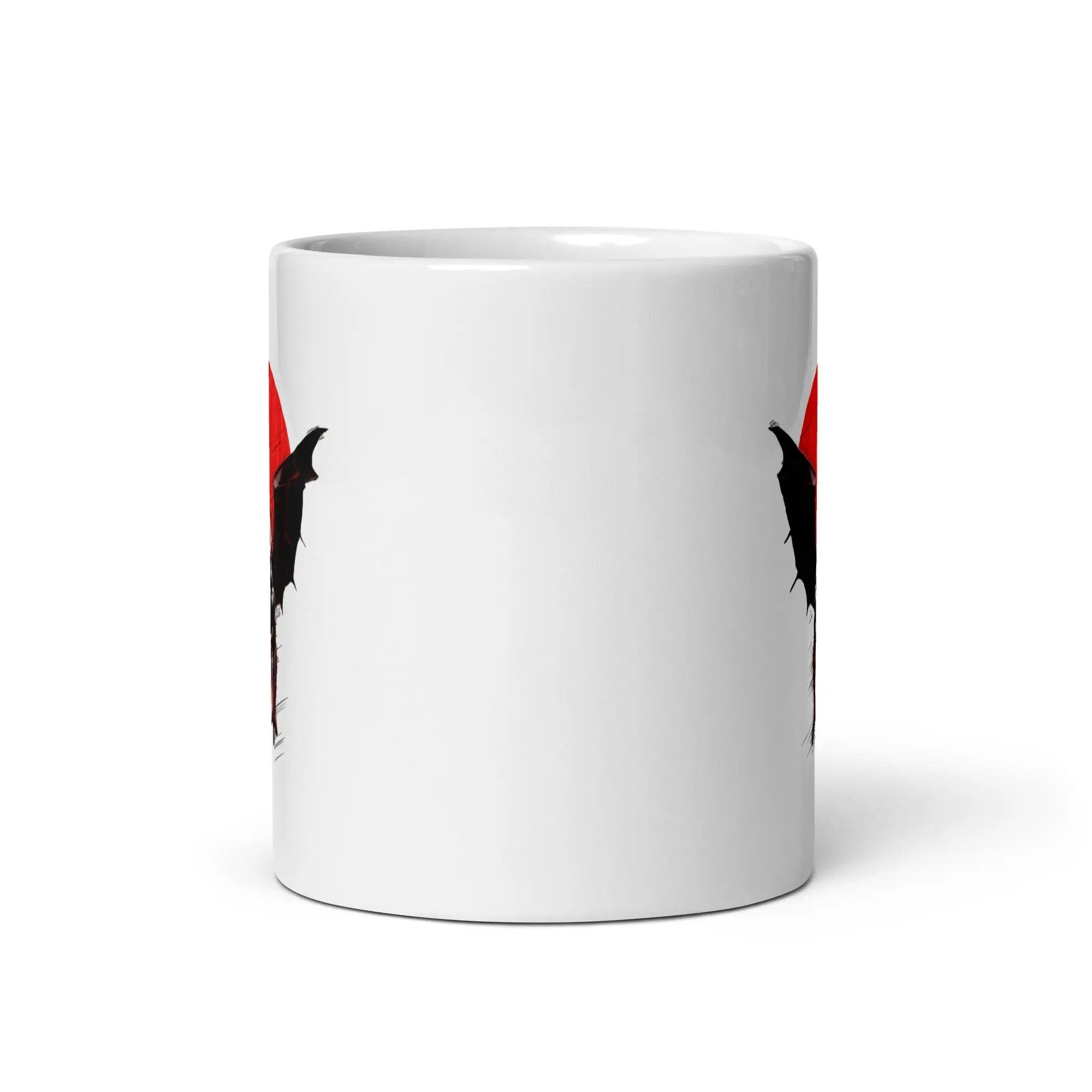 Balrog White glossy mug