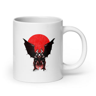 Balrog White glossy mug