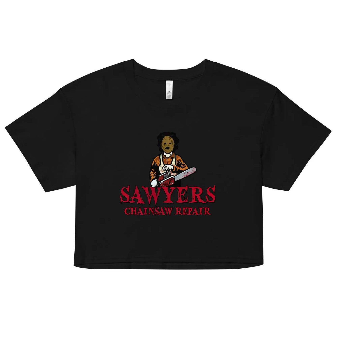 Sawyers Chainsaw Repair Women's crop top