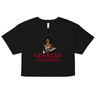 Sawyers Chainsaw Repair Women's crop top