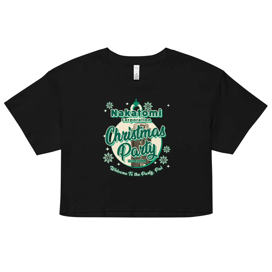Nakatomi Christmas Party Women’s crop top