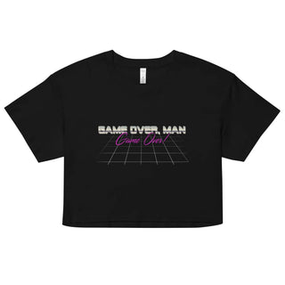 Game Over Man Women’s crop top
