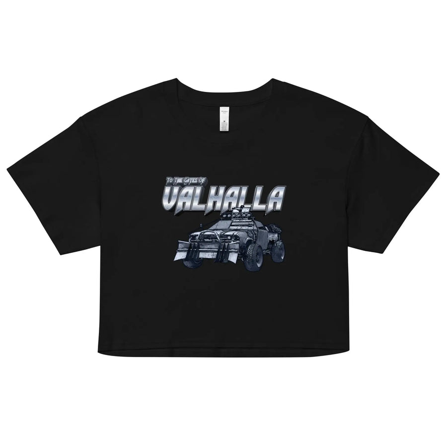 To The Gates of Valhalla Women’s crop top