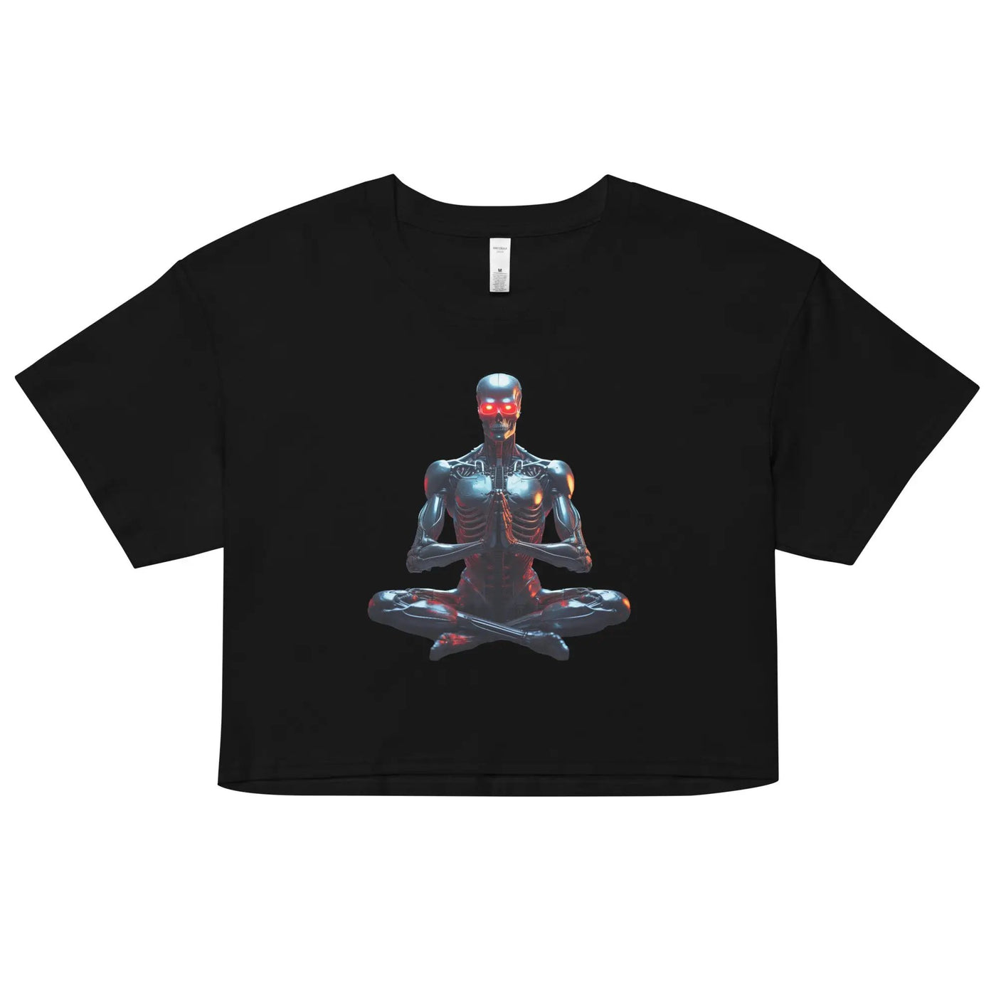 Terminator Buddha Women’s crop top