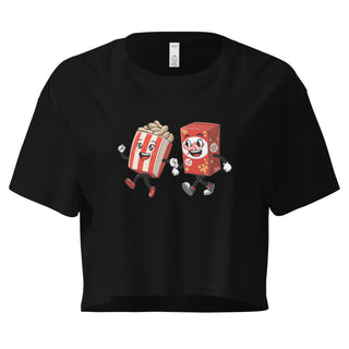 Peanuts and Cracker Jack Women’s crop top