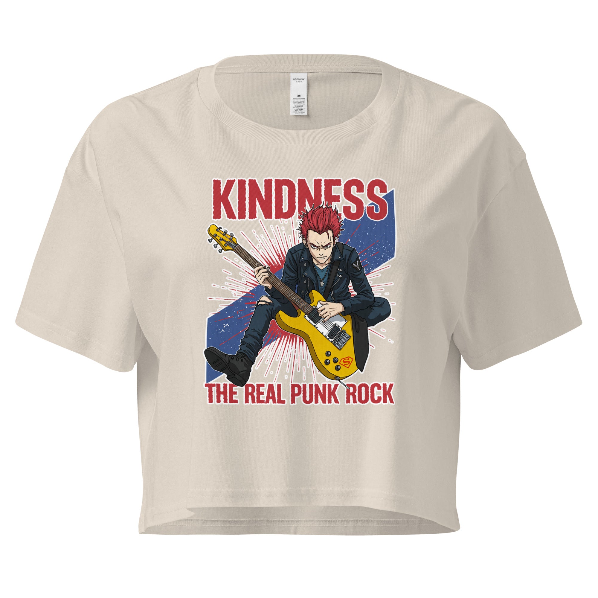 Kindness-The Real Punk Rock Women’s crop top
