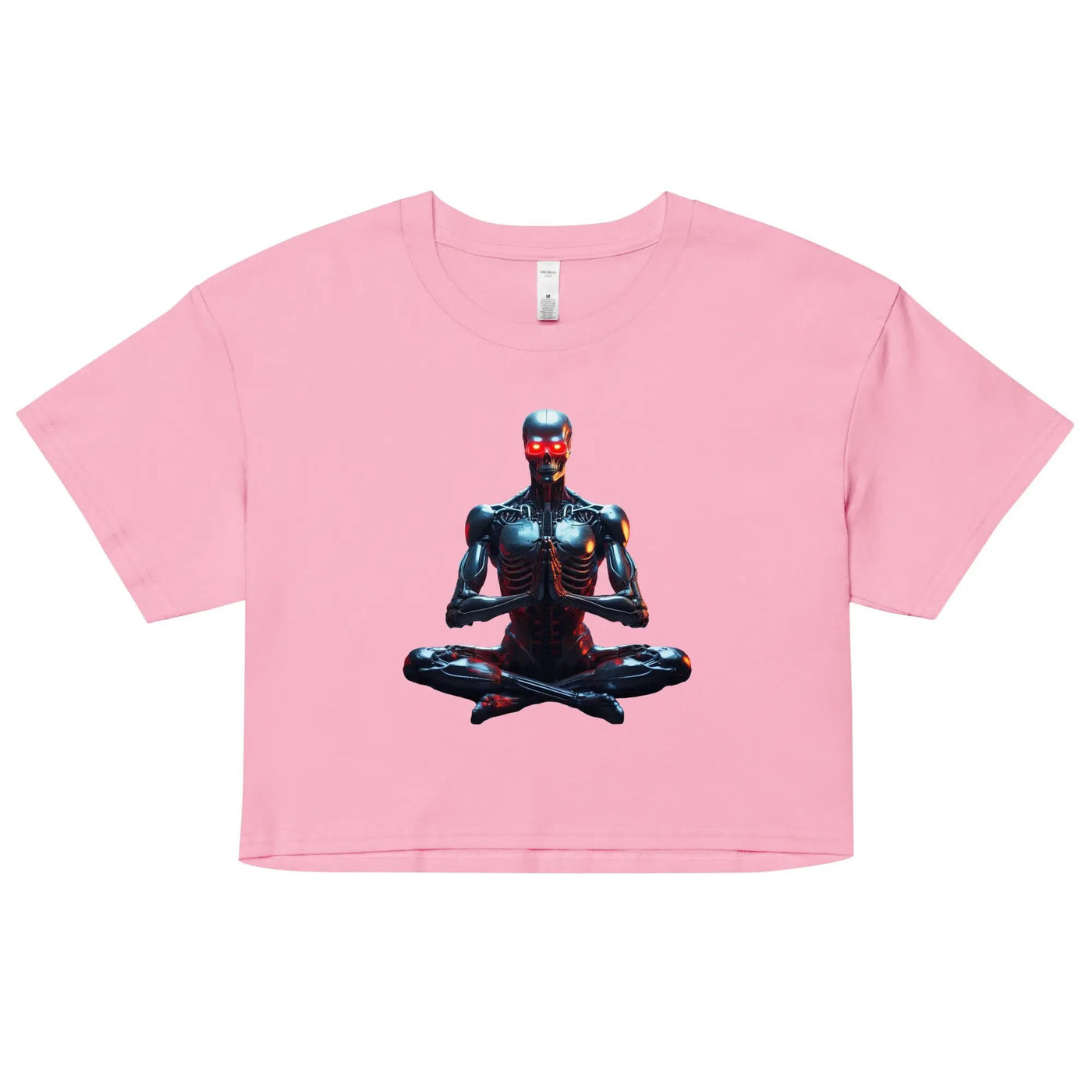 Terminator Buddha Women’s crop top