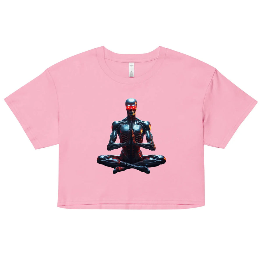 Terminator Buddha Women’s crop top