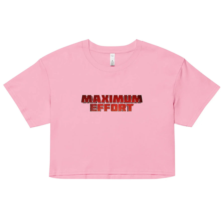 Maximum Effort Women’s crop top