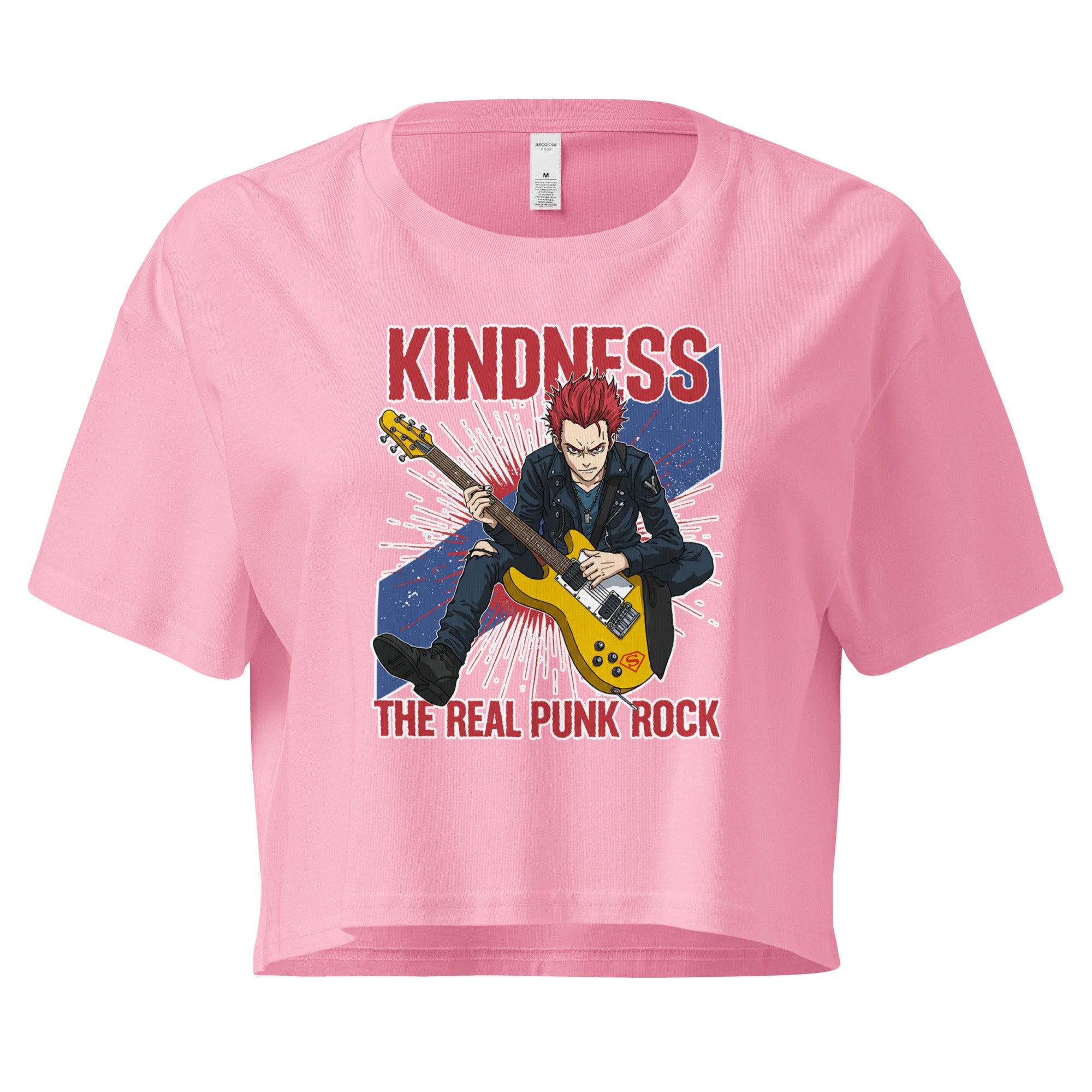 Kindness-The Real Punk Rock Women’s crop top