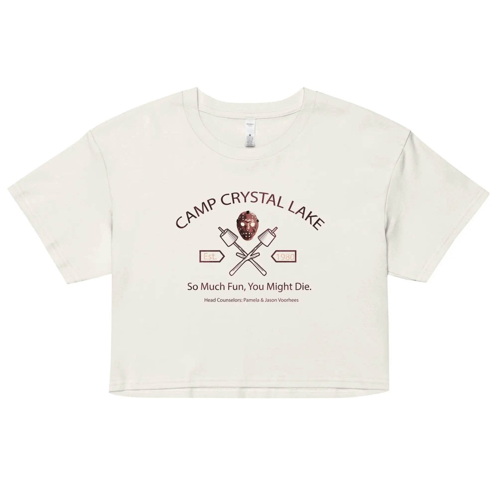 Camp Crystal Lake Women’s crop top