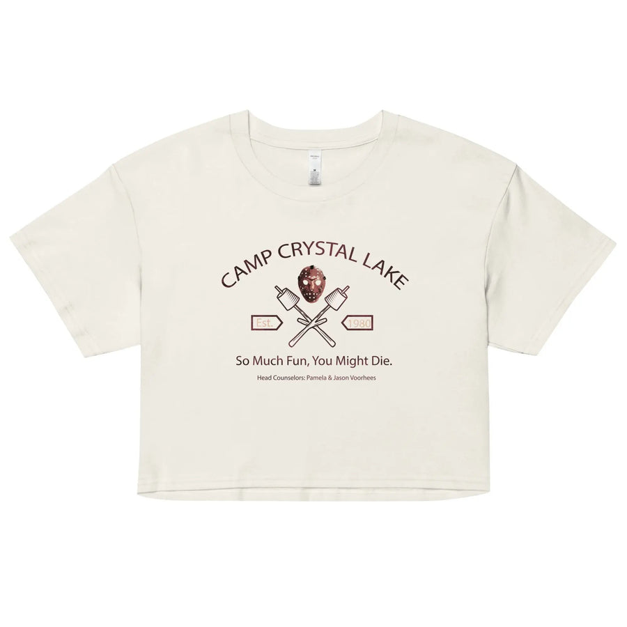 Camp Crystal Lake Women’s crop top
