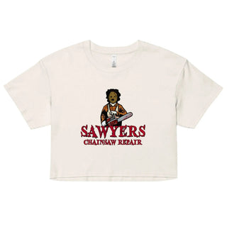 Sawyers Chainsaw Repair Women's crop top