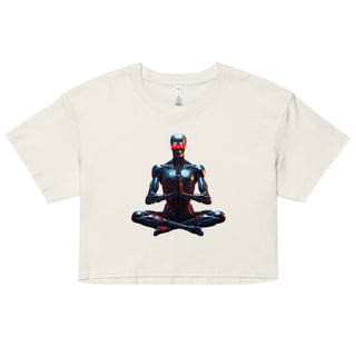Terminator Buddha Women’s crop top