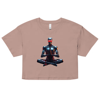 Terminator Buddha Women’s crop top
