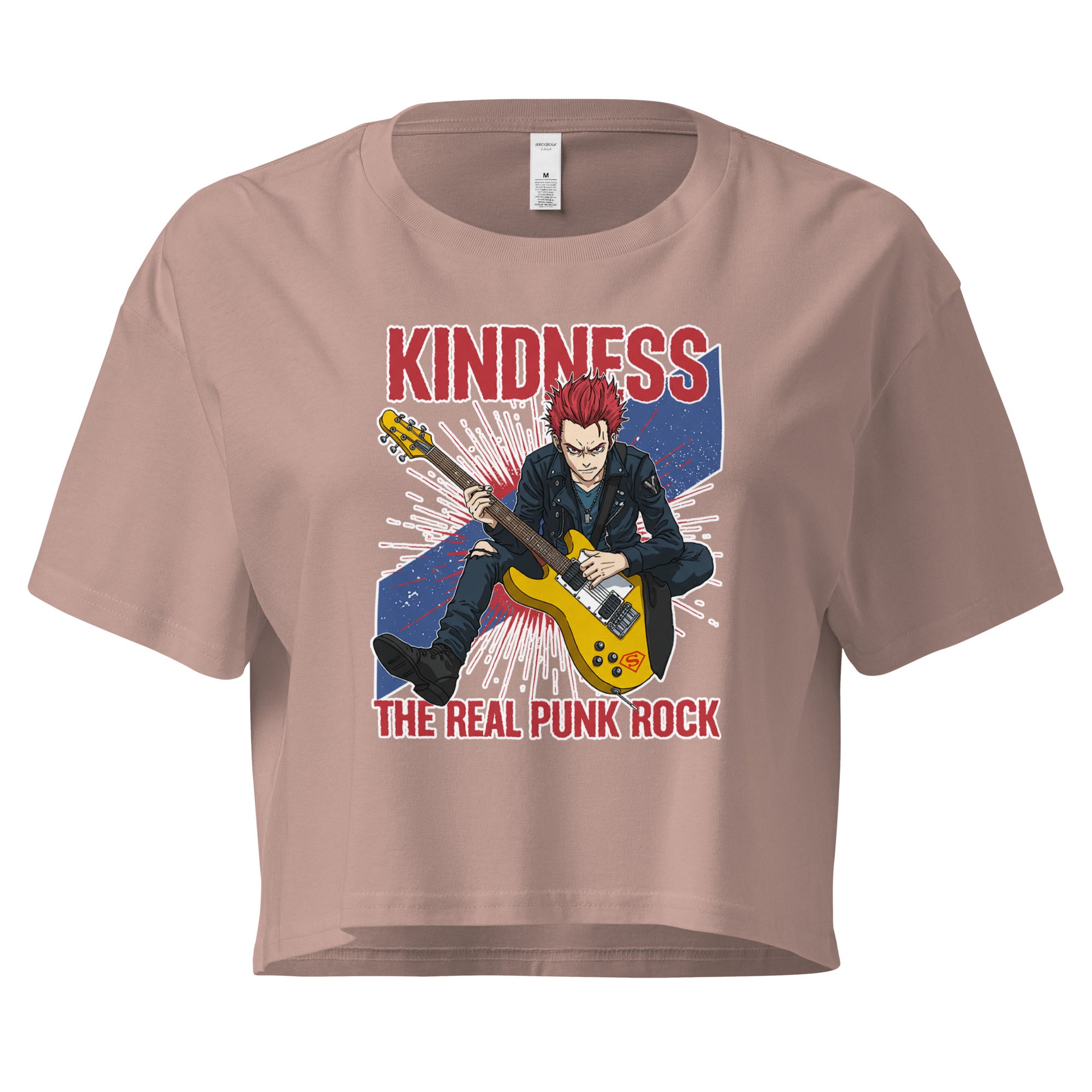 Kindness-The Real Punk Rock Women’s crop top